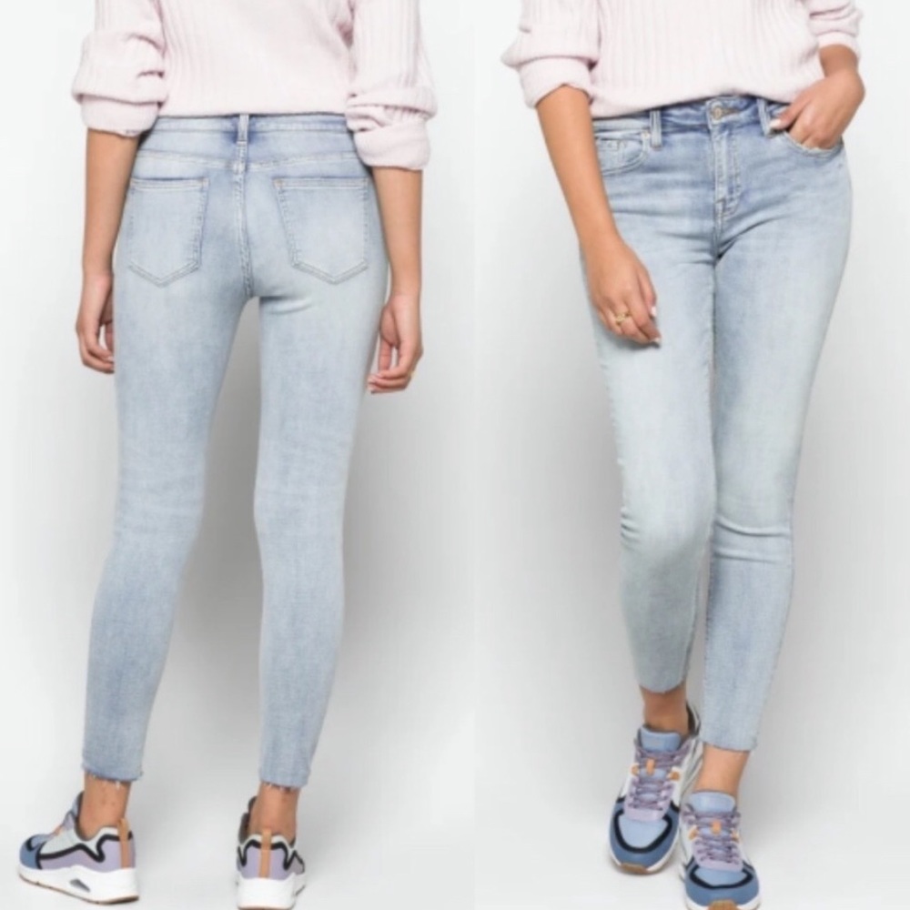 Pistola Arielle skinny scissor cut hem jeans size 33